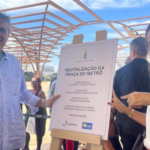 Praça do Metrô é inaugurada em Ceilândia